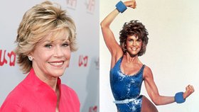 Jane Fonda: S umělými klouby znovu cvičí aerobic