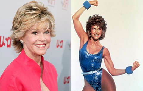 Jane Fonda: S umělými klouby znovu cvičí aerobic