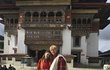 Karel Janeček s další partnerkou Lilian v Bhútánu.