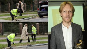 Miliardář Janeček po bouračce se svým BMW: Na pomoc čekal v dámském kabátě za 20 tisíc!