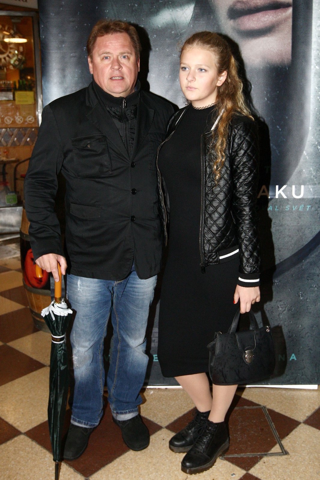 Václav Kopta s dcerou Janou 