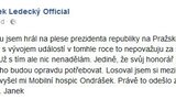 »Cenzura Bradyho« dráždí celebrity: Ledecký vrátil peníze od Zemana, Kraus jde demonstrovat