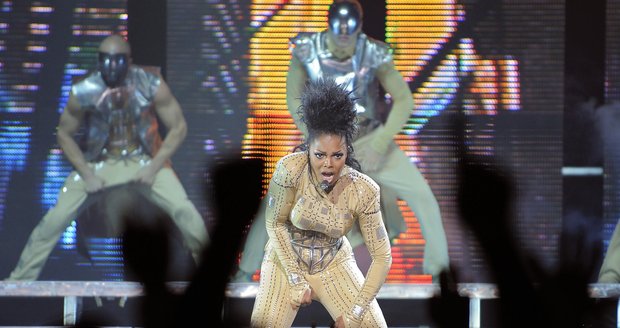 Janet Jackson během svého amerického turné v září 2015