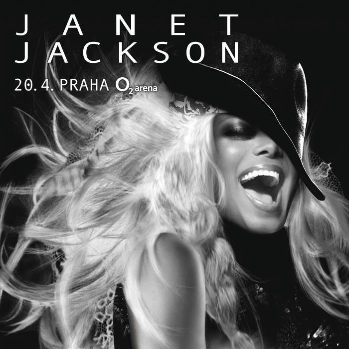 Janet Jackson vystoupí v dubnu 2016 v Praze.