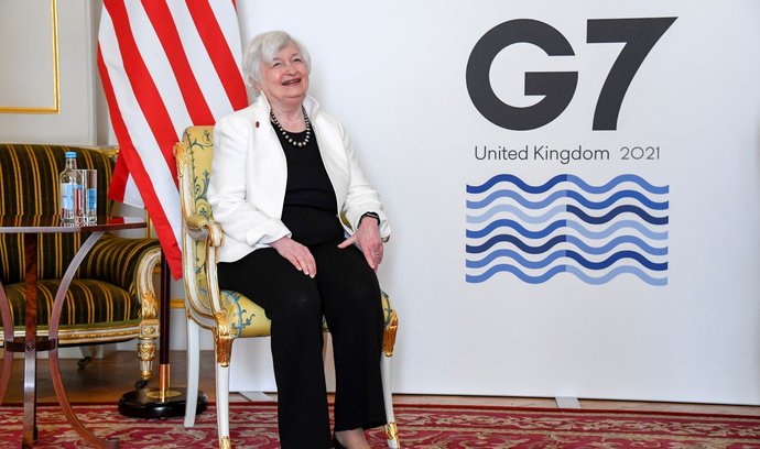 Summit zemí G7, na snímku americké ministryně financí Janet Yellenová