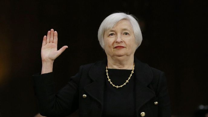 Janet Yellenová,ředitelka americké centrální banky Fed