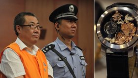 Zkorumpovaného úředníka Janga Ta-cchaje usvědčily drahé hodinky