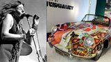 Psychadelické porsche zpěvačky Janis Joplin (†27) se v dražbě prodalo za 40 milionů