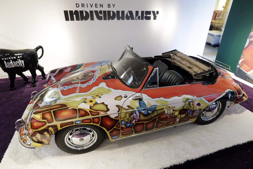 Porsche Janis Joplinové se vydražilo za rekordní 1,76 milionu USD