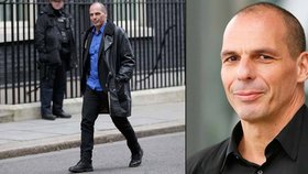 Charismatický řecký ministr financí Varufakis zaujal nejen koženým kabátem