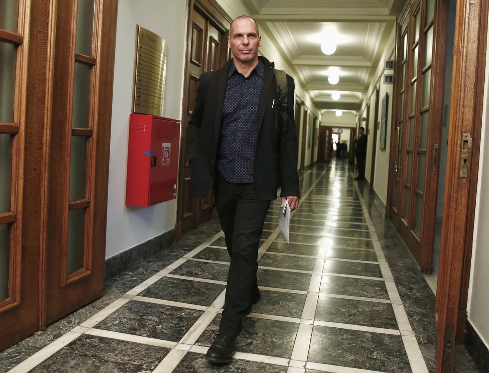 Řecký ministr financí Janis Varufakis