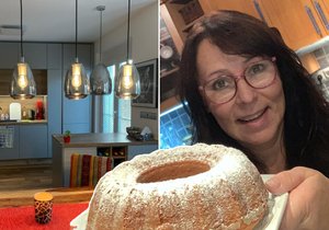 Heidi Janků se raduje z nové kuchyně