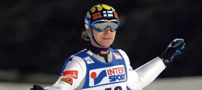 Finský skokan na lyžích Janne Ahonen