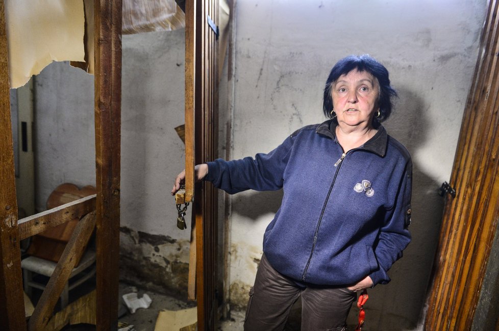 Eva Marešová žije na tomto sídlišti už 35 let, pořád ještě věří, že se podaří nemocný Janov zachránit
