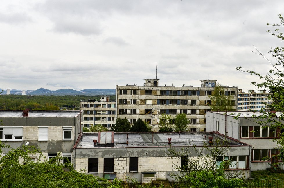 Sídliště Janov patřilo před lety k chloubám Litvínova, dnes je na zdevastované paneláky smutný pohled