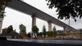 Nový janovský dálniční most těsně před inaugurací