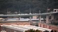 Nový janovský dálniční most těsně před inaugurací