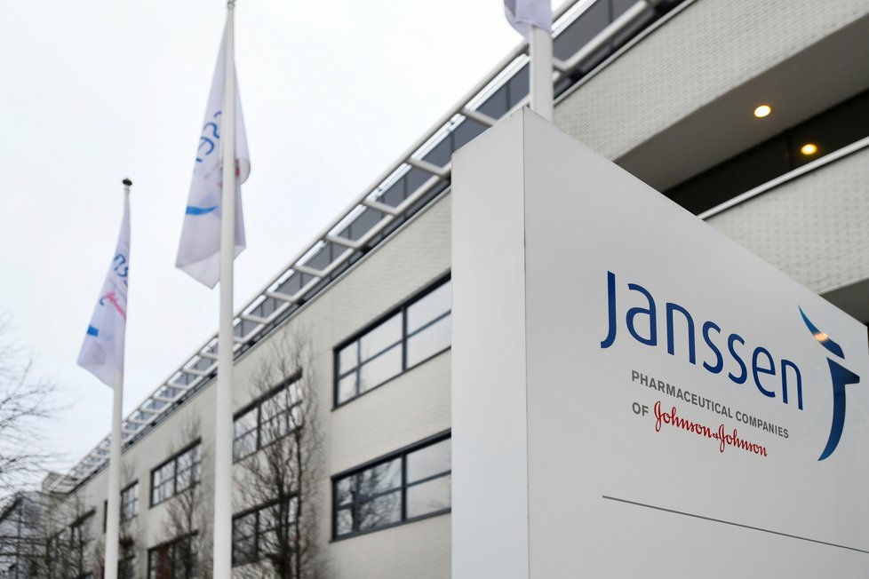 Janssen Pharmaceutica, farmaceutická divize společnosti Johnson & Johnson, která stojí za jednodávkovou vakcínou proti covidu.