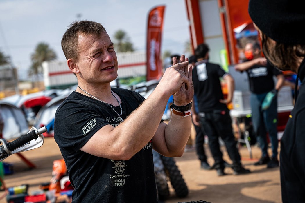 Rallye Dakar 2021, 8. etapa, Jantar Team