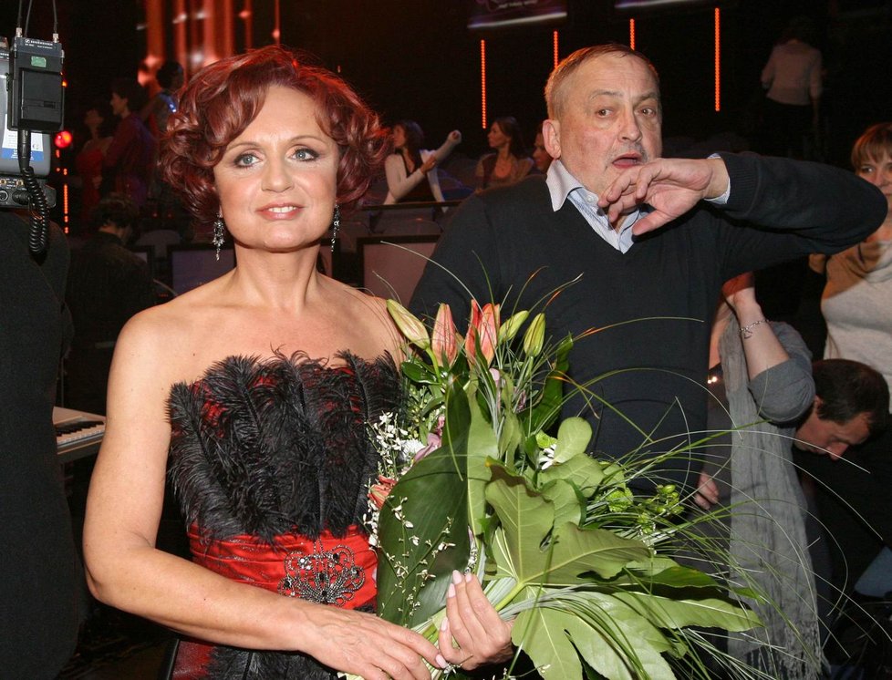 Petra Janů a její manžel Michal Zelenka