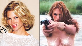 Herečka January Jones (35) odhalila své ženské zbraně: Nejkrásnější poslední pohled!