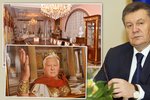 Viktor Janukovyč žil v luxusu. Stejně jako generální prokurátor Viktor Pšonka, který se nechal zobrazit jako César