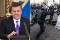 Ukrajinský prezident ustupuje: Za násilnosti ale mohou EU a USA, tvrdí český komunista