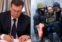 Konec krveprolití na Ukrajině? Janukovyč podepsal dohodu s demonstranty