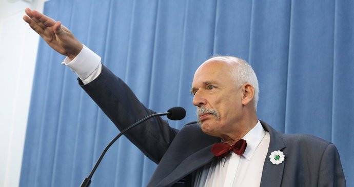 Janusz Korwin-Mikke měl s radikálním chování problémy už několikrát.