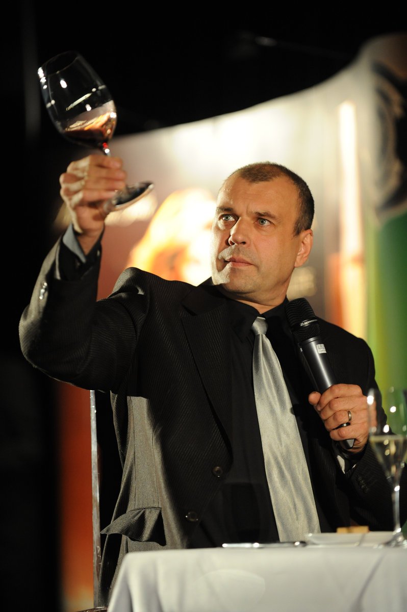 Petr Rychlý degustoval