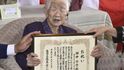 Japonka Kane Tanaková je ve 116 letech nejstarším žijícím člověkem