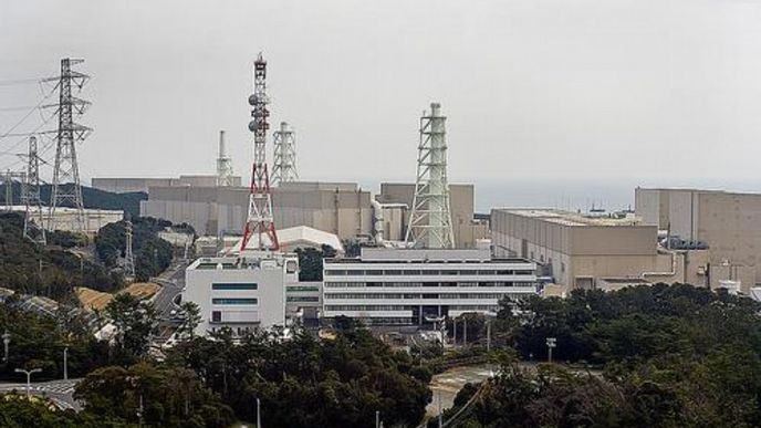 Japonská jaderná elektrárna Hamaoka.