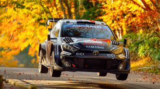Japonská rallye po 2. dnu: Ogiera stíhá Evans, Katsuta boural Japonská rallye po 2. dnu: Ogiera stíhá Evans, Katsuta boural