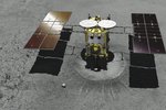 Japonská sonda z povrchu asteroidu Ryugu úspěšně odebrala vzorky