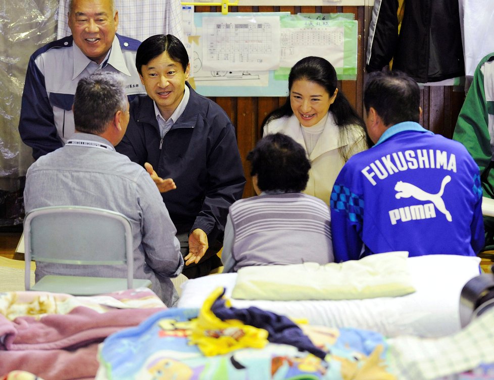 Japonský nový císař Naruhito s manželkou Masako, snímek z roku 2011.