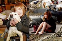 Dívka z trosek: Našla svého psa
