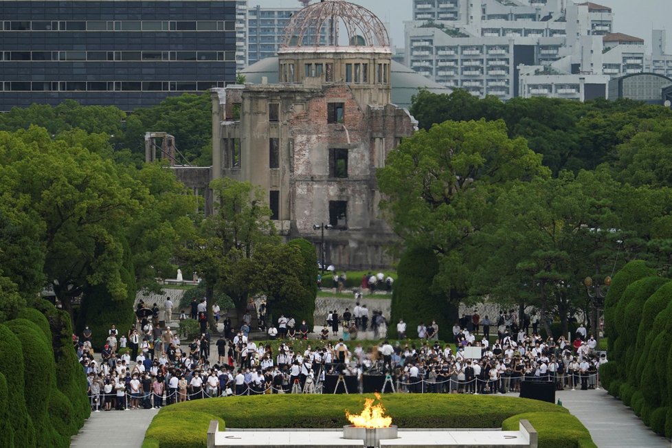 Japonsko si připomíná 75 let od svržení atomové bomby na Hirošimu.