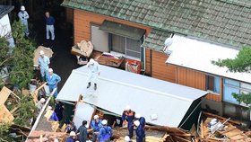 Obrázky zkázy z Japonska: Takhle řádil tajfun Wipha