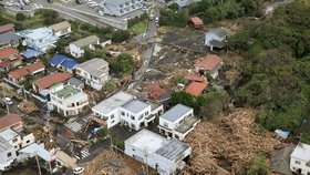 Obrázky zkázy z Japonska: Takhle řádil tajfun Wipha