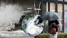 K Japonsku se řítí tajfun Haishen (6.9.2020)