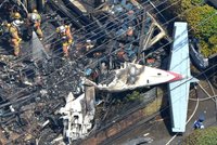 Zřícení malého letadla v Tokiu: Vyžádalo si tři oběti na životech