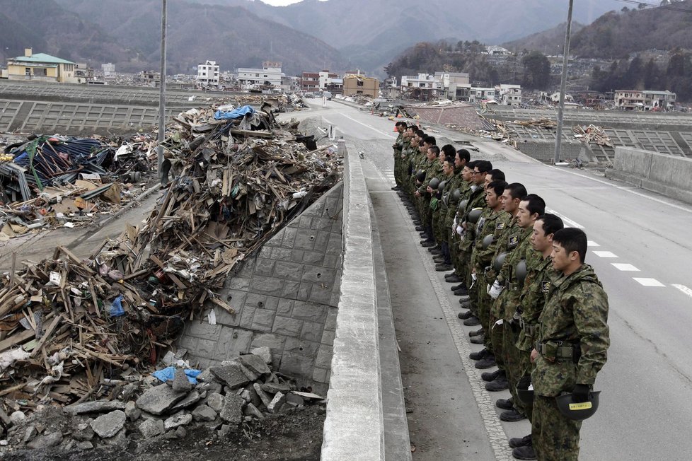 Severopvýchod Japonska zničilo 11. března zemětřesení a tsunami