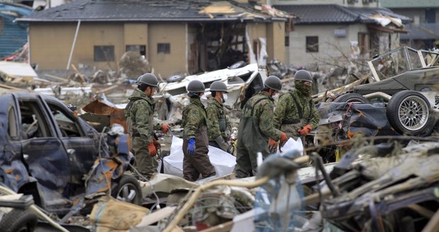 Ilustrační foto - Japonsko bojuje s následky ničivé tsunami.