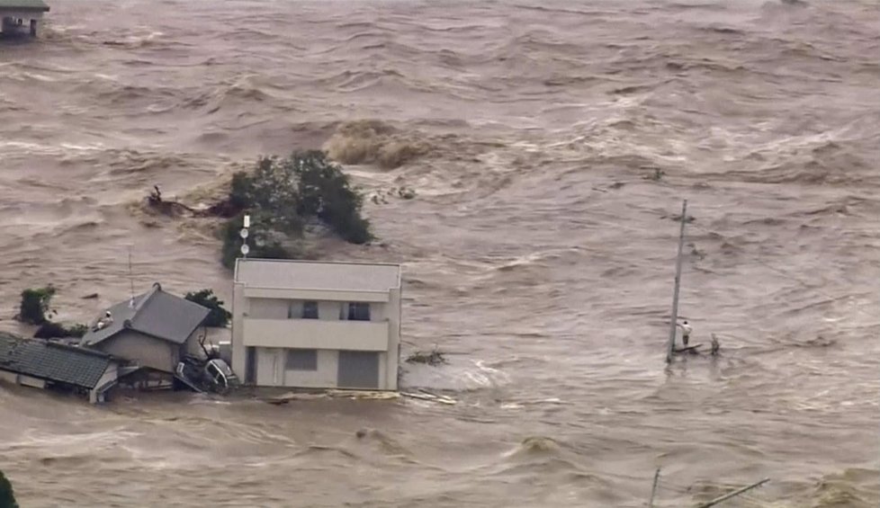 Záplavy byly doslova jako tsunami.