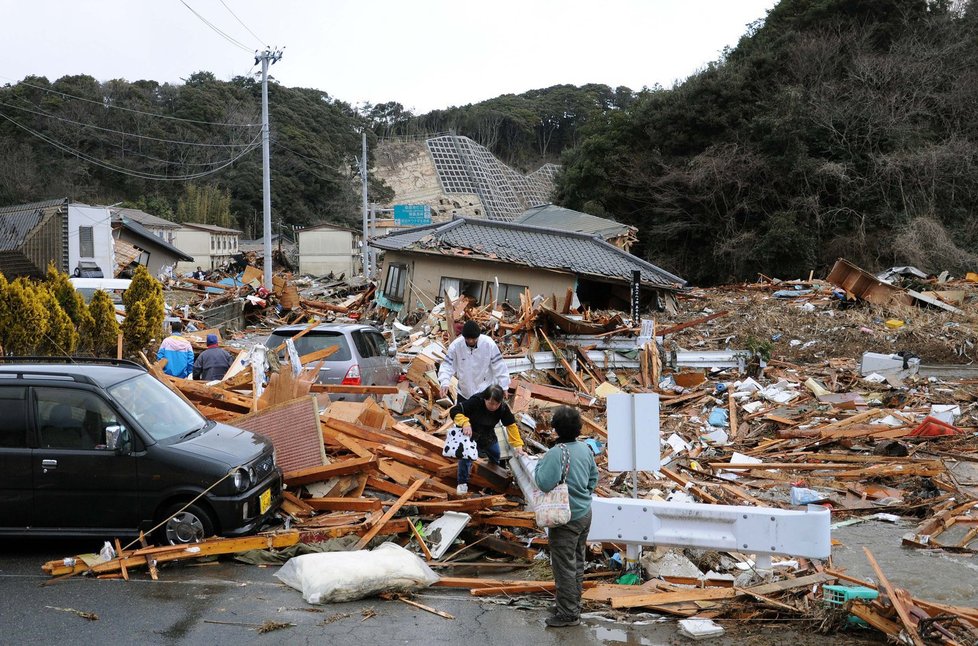 Většina domů je v Japonsku postavena ze dřeva