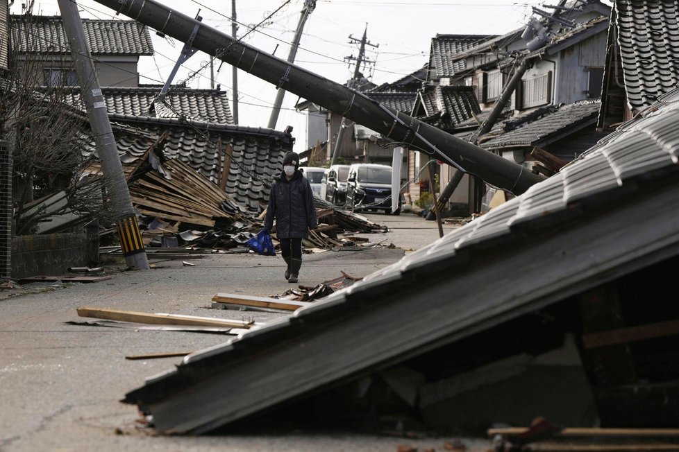 Následky zemětřesení v Japonsku