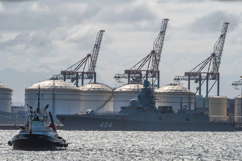 Společné námořní cvičení JAR, Číny a Ruska.