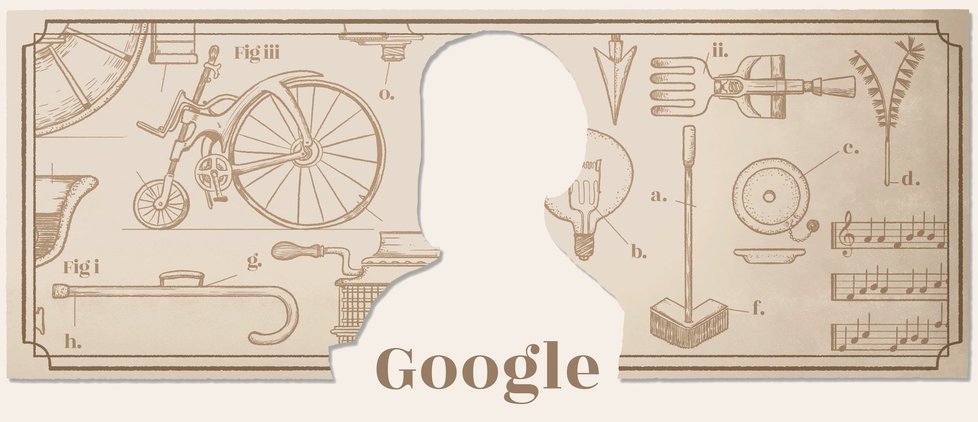 Doodle s podobiznou Járy Cimrmana