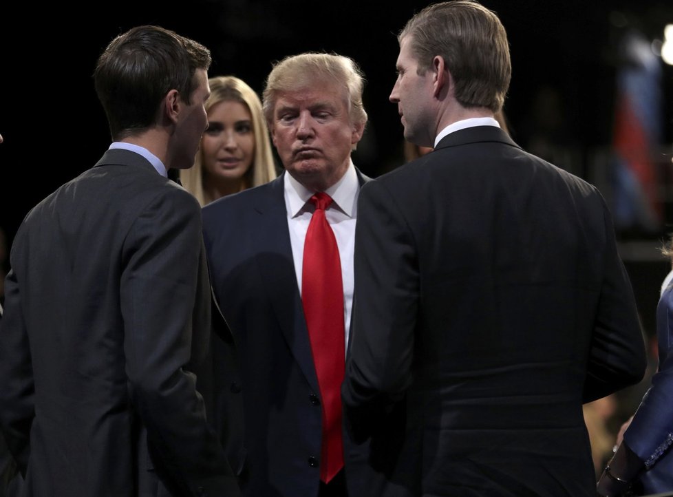 Jared Kushner v debatě se svým tchánem Donaldem Trumpem