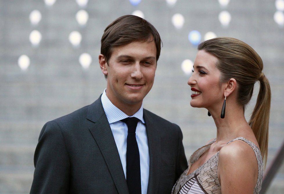 Jared Kushner se svojí ženou Ivankou Trump